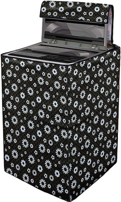 RYKA S Top Loading Washing Machine  Cover(Width: 53 cm, BLACK)