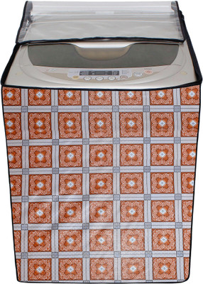 Crosia Craft Top Loading Washing Machine  Cover(Width: 58 cm, Brown)