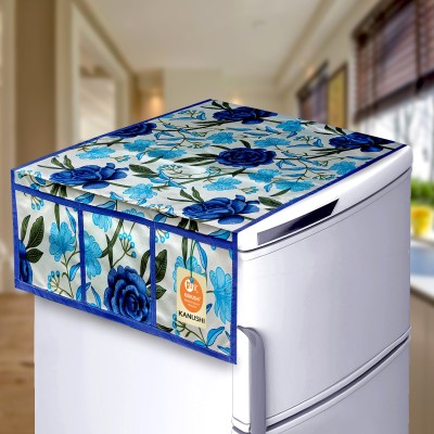 KANUSHI Refrigerator  Cover(Width: 99 cm, Blue)