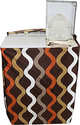 KUBER INDUSTRIES Top Loading Washing Machine  Cover(Width: 84 cm, Brown)