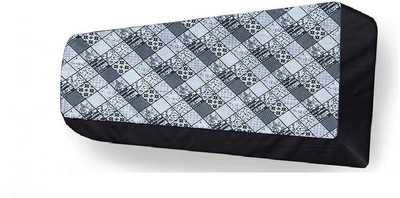 Delideal Air Conditioner  Cover(Width: 38 cm, Grey, White)