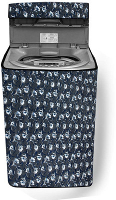 Nitasha Top Loading Washing Machine  Cover(Width: 61 cm, Grey, White, Blue)