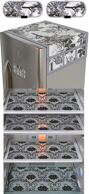 DPA Collection Refrigerator  Cover(Width: 54 cm, Transparent)
