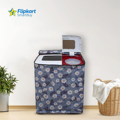 Flipkart SmartBuy Semi-Automatic Washing Machine  Cover(Width: 89 cm, Blue)