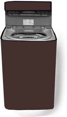 JM Homefurnishings Top Loading Washing Machine  Cover(Width: 56 cm, Brown)