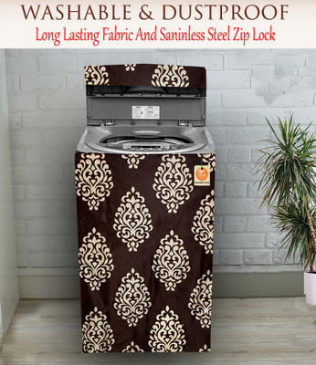 Kanushi Industries Top Loading Washing Machine  Cover(Width: 55 cm, Brown)