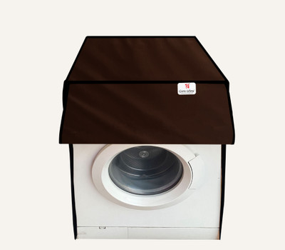 GURU-ISHMA Front Loading Washing Machine  Cover(Width: 60.96 cm, Brown)