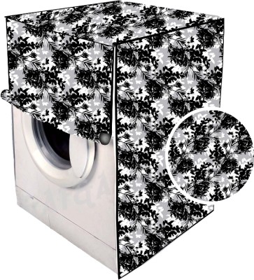 Mogne Fab Front Loading Washing Machine  Cover(Width: 66 cm, Black)