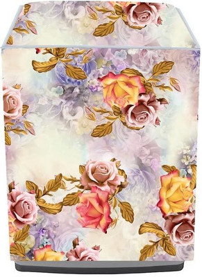 Elam Decor Top Loading Washing Machine  Cover(Width: 58 cm, Gold)