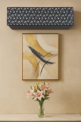 Flipkart SmartBuy Air Conditioner  Cover(Width: 112 cm, Grey)