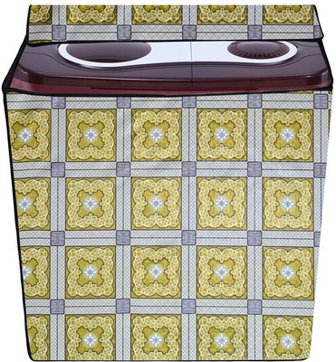 AAVYA UNIQUE FASHION Semi-Automatic Washing Machine  Cover(Width: 90 cm, Multicolor)