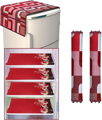 LooMantha Fridge Mat(Width: 55 cm, Red)