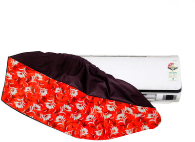 AAJ KA FASHION Air Conditioner  Cover(Width: 101.6 cm, Red,White)