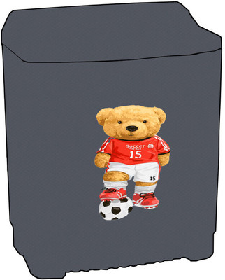 Delideal Semi-Automatic Washing Machine  Cover(Width: 32 cm, Grey)