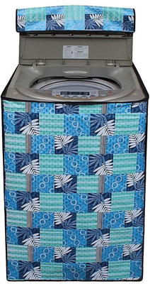 KingMatters Top Loading Washing Machine  Cover(Width: 65 cm, Blue, Green)