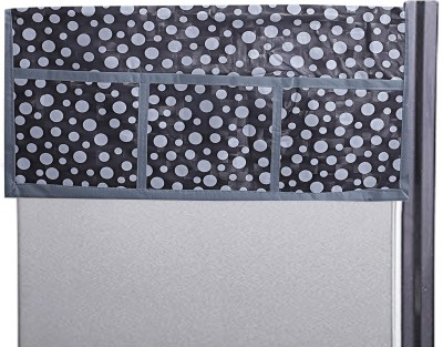 KUBER INDUSTRIES Refrigerator  Cover(Width: 56 cm, Grey)