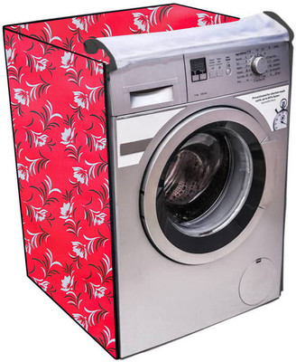 Archistylo Front Loading Washing Machine  Cover(Width: 69 cm, Magenta, Red)