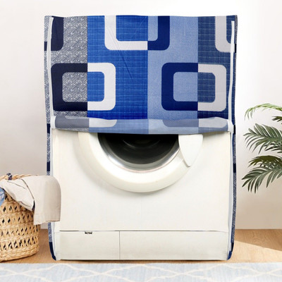 E-Retailer Front Loading Washing Machine  Cover(Width: 58 cm, Blue)