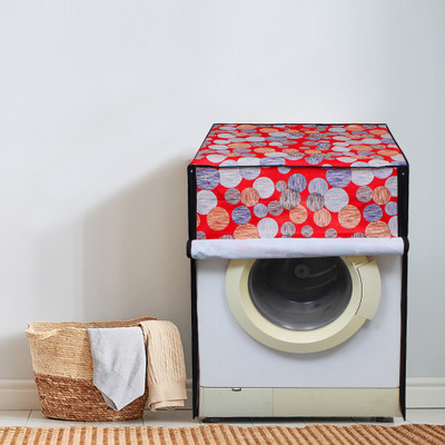Dream Care Front Loading Washing Machine  Cover(Width: 60.96 cm, Red, Grey)