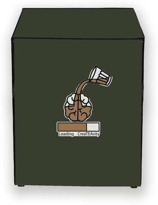 Hizing Front Loading Washing Machine  Cover(Width: 78 cm, Green, Brown)