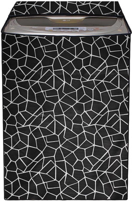 Star Weaves Top Loading Washing Machine  Cover(Width: 59 cm, Black)