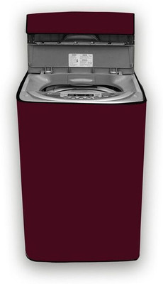 SO HOMEFURNISHING Top Loading Washing Machine  Cover(Width: 66.8 cm, Maroon)