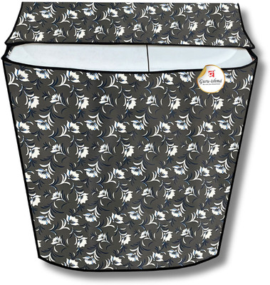 GURU-ISHMA Semi-Automatic Washing Machine  Cover(Width: 82.55 cm, Grey, White)