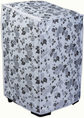 Shivkari Top Loading Washing Machine  Cover(Width: 63 cm, Grey & White)
