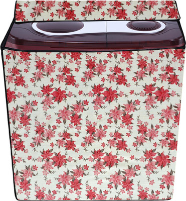 VirazCollection Semi-Automatic Washing Machine  Cover(Width: 76.2 cm, Multicolor)