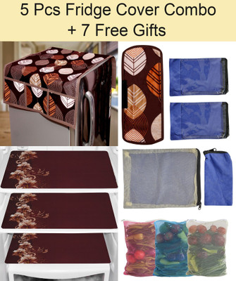 Comfort House Fridge Mat(Width: 99 cm, Brown)