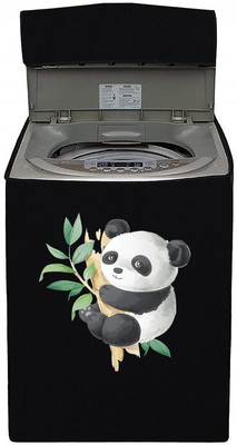 Delideal Top Loading Washing Machine  Cover(Width: 69 cm, Black)