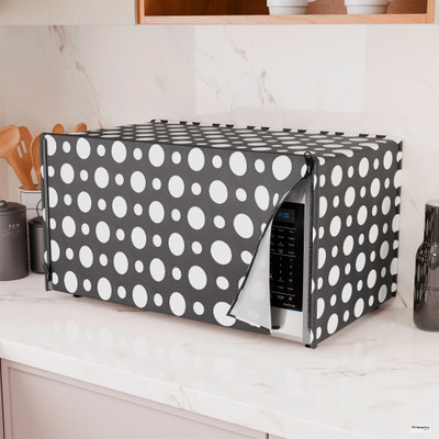 HOMESTIC Microwave Oven  Cover(Width: 53 cm, Grey)