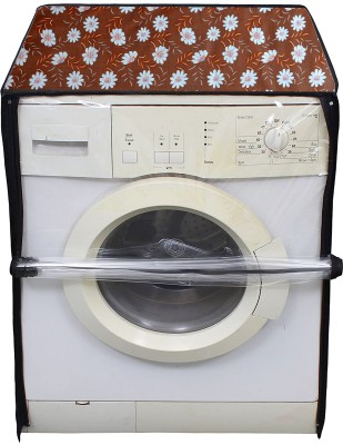 Crosia Craft Front Loading Washing Machine  Cover(Width: 60.96 cm, Brown)