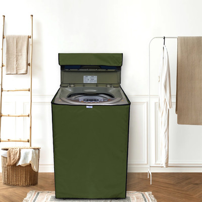 Glassiano Top Loading Washing Machine  Cover(Width: 61 cm, Military)