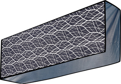 CASA FURNISHING Air Conditioner  Cover(Width: 111.68 cm, BLACK)