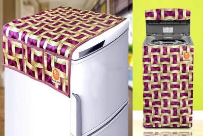 Kanushi Industries Top Loading Washing Machine  Cover(Width: 55 cm, Purple)