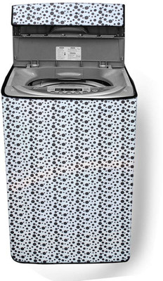 Nitasha Top Loading Washing Machine  Cover(Width: 66 cm, White, Grey)