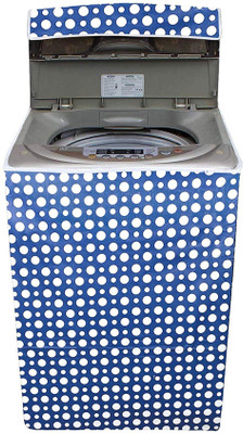 KUBER INDUSTRIES Front Loading Washing Machine  Cover(Width: 60 cm, Blue, White)