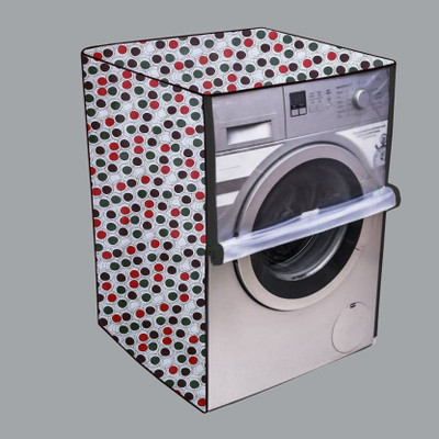 Nitasha Front Loading Washing Machine  Cover(Width: 60 cm, White, Red, Green)