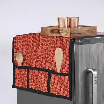Vocal Store Refrigerator  Cover(Width: 39.02 cm, Multicolor)