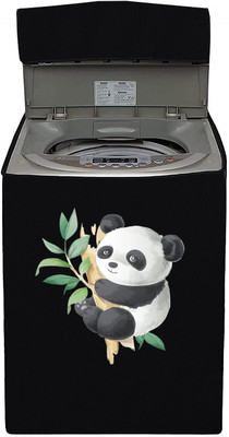 Delideal Top Loading Washing Machine  Cover(Width: 67 cm, Black)