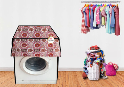 GURU-ISHMA Front Loading Washing Machine  Cover(Width: 53.34 cm, pink)