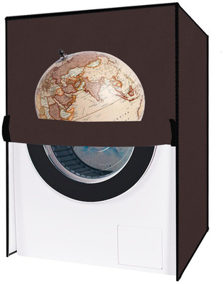 Delideal Front Loading Washing Machine  Cover(Width: 64 cm, Brown)