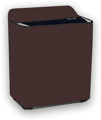 JM Homefurnishings Semi-Automatic Washing Machine  Cover(Width: 53.2 cm, Brown)