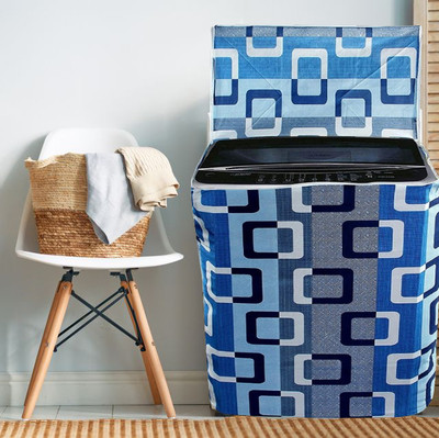 Flipkart SmartBuy Top Loading Washing Machine  Cover(Width: 55 cm, Blue)