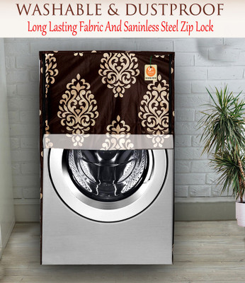 Kanushi Industries Front Loading Washing Machine  Cover(Width: 58 cm, Brown)
