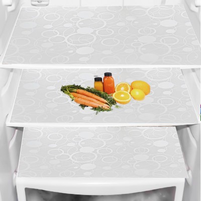 SANRAKSSHAN Fridge Mat(Width: 44 cm, Multicolor)