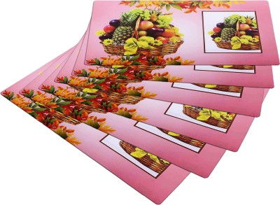 KUBER INDUSTRIES Fridge Mat(Width: 46 cm, Pink)