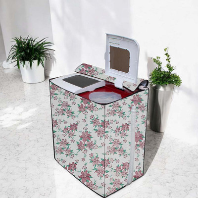 shrinitya Semi-Automatic Washing Machine  Cover(Width: 82 cm, Multicolor)
