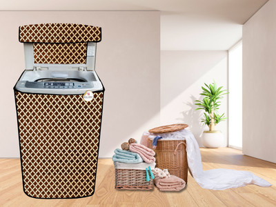 GURU ISHMA Top Loading Washing Machine  Cover(Width: 58.42 cm, brown)